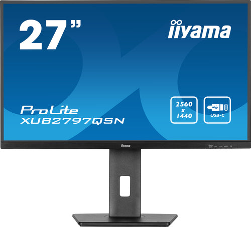 iiyama ProLite XUB2797QSN-B2 computer monitor 68.6 cm (27 iiyama ProLite XUB2797QSN-B2 computer monitor 68.6 cm (27